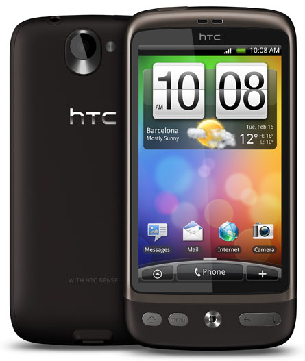HTC Desire Google Android phone